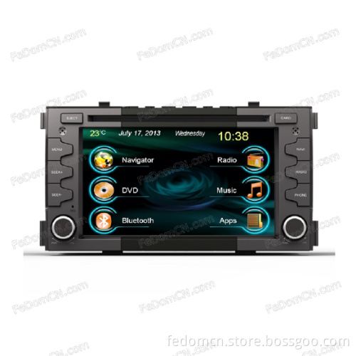 Car DVD GPS Navigation Stereo Audio Radio Multimedia for KIA Soul (C6226KS)